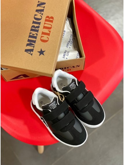 ДИТЯЧІ КРОСІВКИ AMERICAN CLUB BLACK DIDI